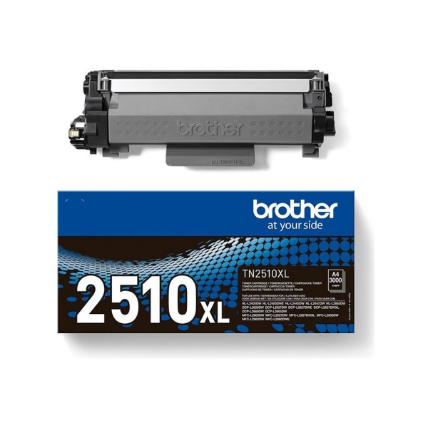 Brother TN-2510XL Toner Cartridge, Black | ...