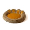 GO GIFT Dog and cat bed L - camel - 55x55 cm