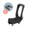 URBAN IKI Junior boot seat BLACK/BLACK SET key lock