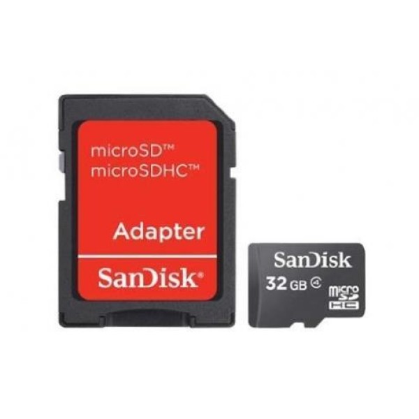 MEMORY MICRO SDHC 32GB W/ADAPT/CL4 SDSDQM-032G-B35A ...