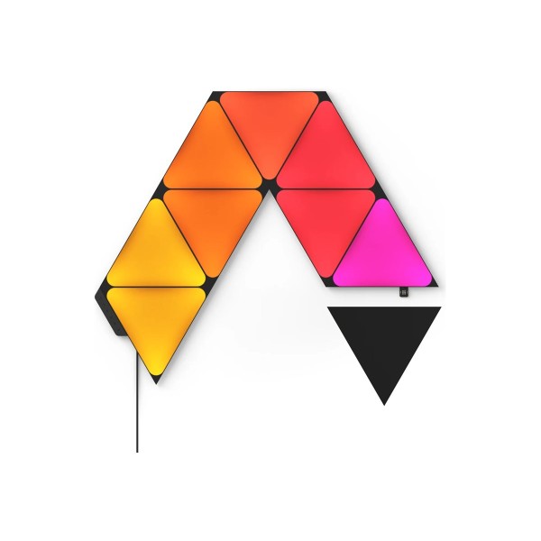 Nanoleaf|Shapes Black Triangles Starter Kit (9 ...