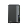 Synology | Tower NAS | DS224+ | up to 2 HDD/SSD | Intel Celeron | J4125 | Processor frequency 2.0 GHz | 2 GB | DDR4