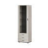 Cama S1 SOHO display cabinet 60x41x192 cashmere + black