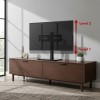 Maclean universal TV stand, for RTV cabinet, stand, max. 35 kg, 20 degree rotation, for 32-55" TV, MC-132