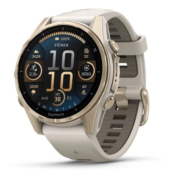 SMARTWATCH FENIX 8 SAPPHIRE/SOFT GOLD 010-02903-11 ...