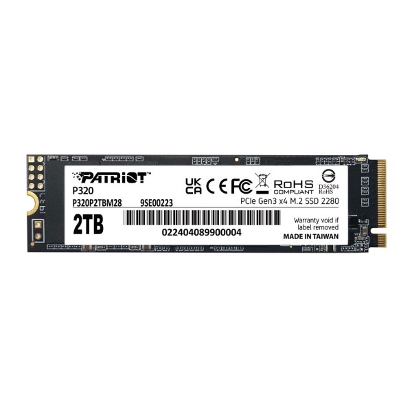 Patriot Viper SSD P320 M.2 PCI-Ex4 ...
