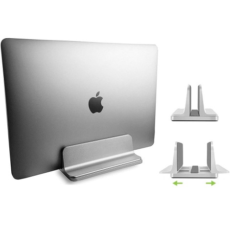 Techly Vertical Aluminum Notebook Stand