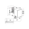 Hotpoint Ariston H2I HD526 A Fully built-in 14 place settings E