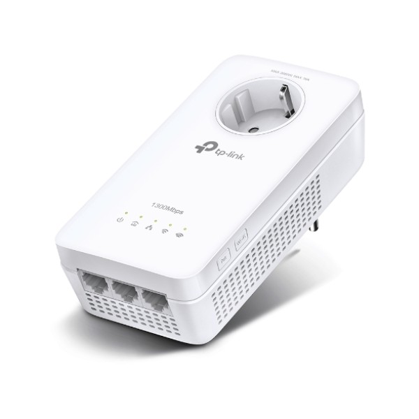 TP-LINK | AV1300 Gigabit Passthrough Powerline ...