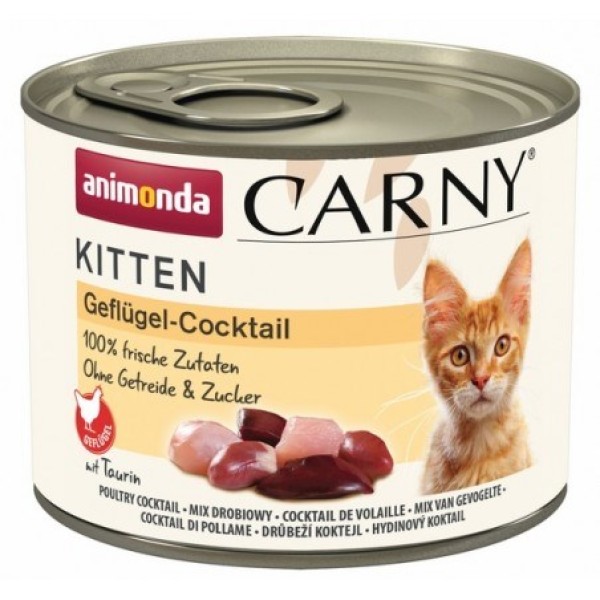 ANIMONDA Carny Kitten Poultry cocktail - ...