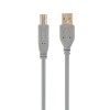 CABLE USB2 AM-BM 1.8M/GRAY CCP-USB2-AMBM-6G GEMBIRD