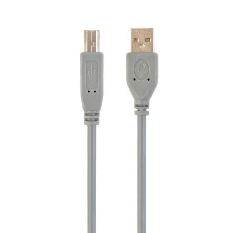 CABLE USB2 AM-BM 1.8M/GRAY CCP-USB2-AMBM-6G GEMBIRD