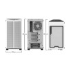 Case|BE QUIET|PURE BASE 500DX|MidiTower|Not included|ATX|MicroATX|MiniITX|Colour White|BGW38