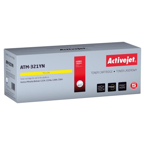 Activejet ATM-321YN toner (replacement for Konica ...