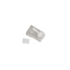 Lanberg PLS-6020 wire connector RJ-45 Stainless steel, Transparent