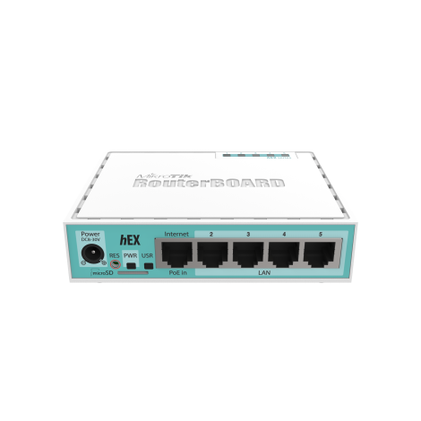 NET ROUTER 10/100/1000M 5PORT/HEX RB750GR3 MIKROTIK
