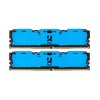 GOODRAM IRDM X 16GB (2x8GB) 3200MHz CL16 - IR-XB3200D464L16SA/16GDC Blue
