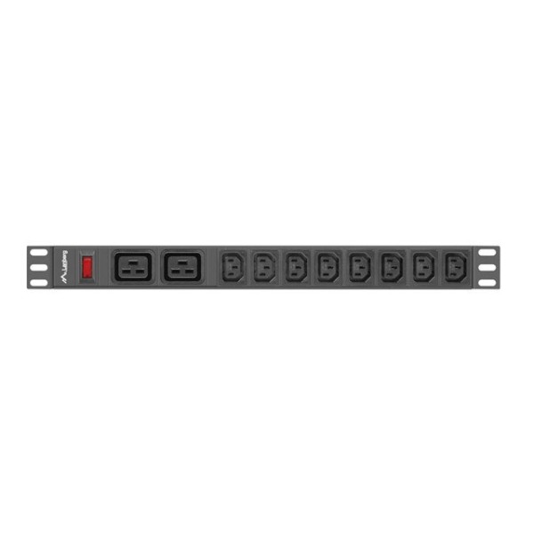 LANBERG POWER STRIP PDU RACK (1U, ...