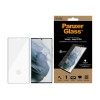 PanzerGlass | Samsung | Galaxy S22 Ultra | Tempered glass | Black | Case friendly. Compatible with ultrasonic fingerprint sensor. 100 % touch sensitivity. Antibacterial (ISO 22196 certified & JIS 22810 approved) | Screen Protector