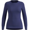 Bielizna termoaktywna z długim rękawem Odlo BL TOP crew neck l/s ACTIVE WARM roz. S Niebieska
