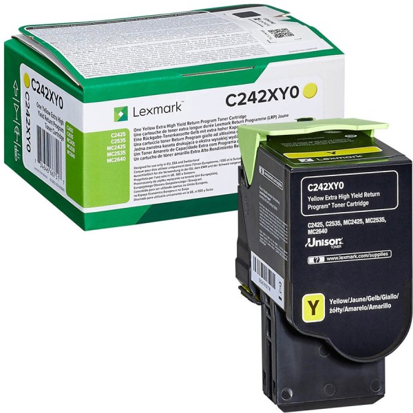 Lexmark C242XY0 Extra High Yield Return ...