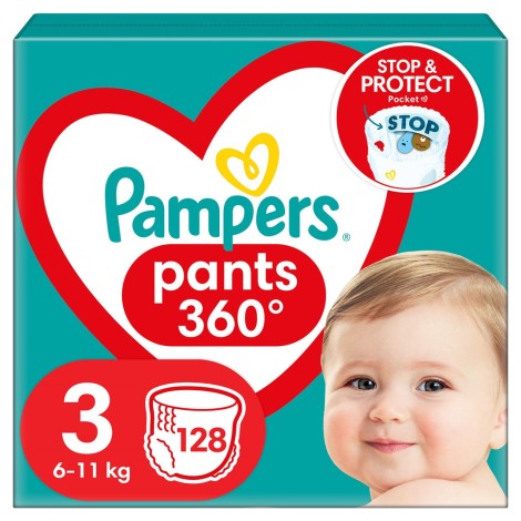 Pampers Pants Boy/Girl 3 128 pc(s)