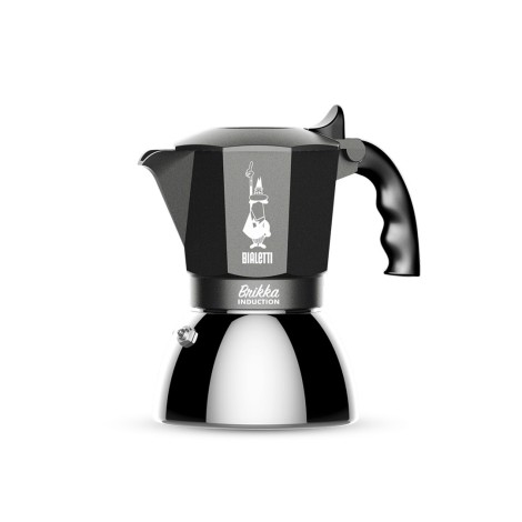 Coffee maker BIALETTI BRIKKA INDUCTION 4TZ 180 ml Anthracite, Silver