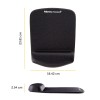 MOUSE PAD PLUSHTOUCH/BLACK 9252003 FELLOWES