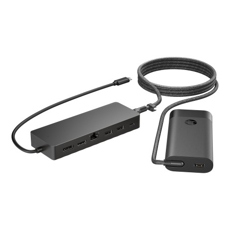 HP Univ USB-C Hub and Laptop Charger Cmb