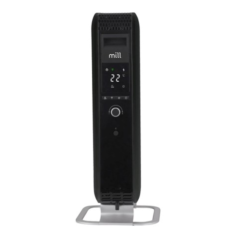 Wifi + Bluetooth oil heater MILL OIL2000WIFI3 Black