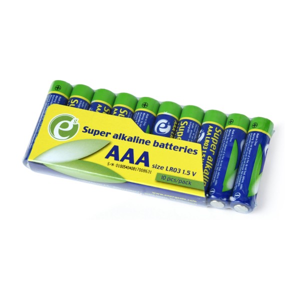 GEMBIRD Super Alkaline AAA Batteries