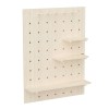 Maclean wooden board organizer, light wood color, 60x80 cm, max. 20 kg, MC-131 WD