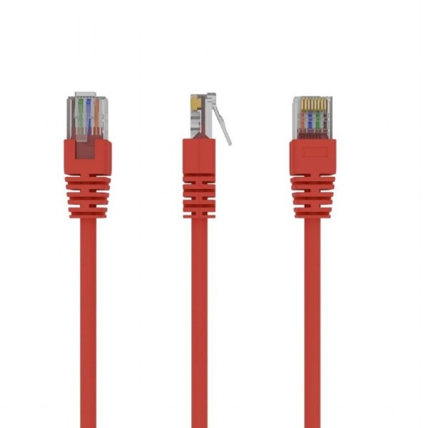 PATCH CABLE CAT5E UTP 1.5M/RED PP12-1.5M/R ...