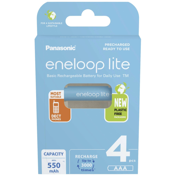 Panasonic | ENELOOP Lite BK-4LCCE/4BE | ...