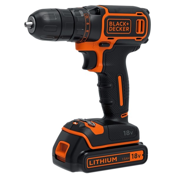 Black & Decker BDCDC18KB-QW drill Keyless ...
