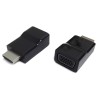 Gembird | HDMI to VGA adapter, single port | Black | HDMI | VGA