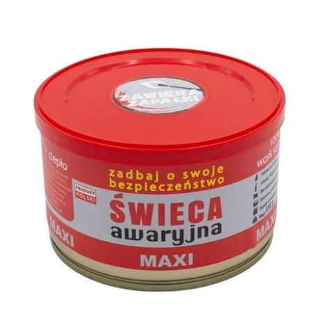 Świeca awaryjna przetrwania HASKE Pro MAXI 410g 72h