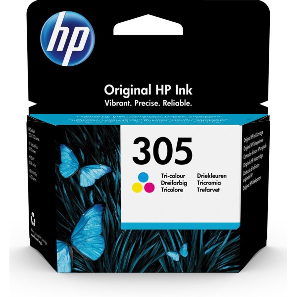 HP 305 Original Cyan, Magenta, Yellow ...