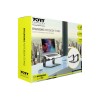 Port Designs 901103 notebook stand 39.6 cm (15.6") Aluminium, Black