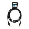 iBox IKU2D USB cable 3 m USB 2.0 USB A USB B Black