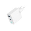 CHARGER USB 65W 2PORT/TA-UC-PDQC65L-W-01 GEMBIRD