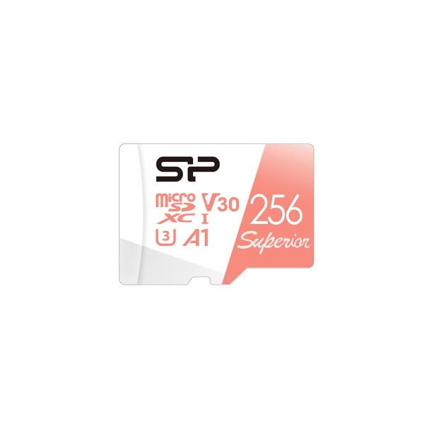 Silicon Power microSDXC Superior 256GB V30 ...