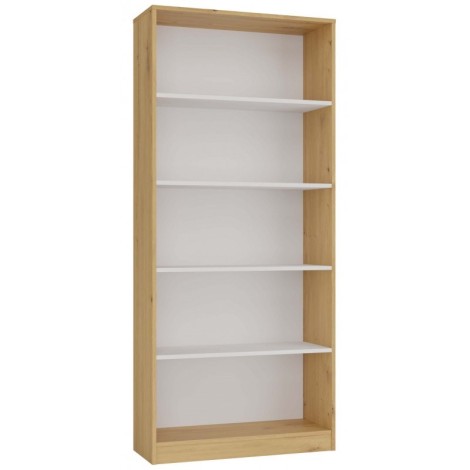 80 CM BOOKCASE ARTISAN/WHITE