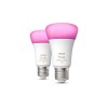 WCA 11W A60 E27 2pcs pack | E27 | 11  W | White and colour 2000K-6500K +16 million colors | Bluetooth and Zigbee
