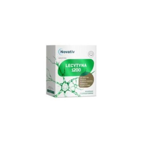 Novativ Lecithin 1200 60 capsules