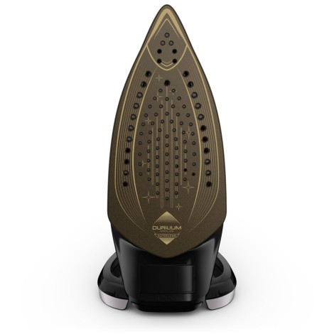 Tefal Puregliss FV8062E0 iron Dry & Steam iron Durilium AirGlide Autoclean soleplate 3000 W Black, Grey