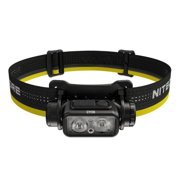 Nitecore NU43 Black, Yellow Headband flashlight ...