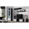 Cama display cabinet SOHO S1 black/white gloss