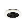 LED fan light BRILLIANT SIANO 40W CCT 2700-6500K 4400lm DIM Ø48cm with remote control | BRILLIANT