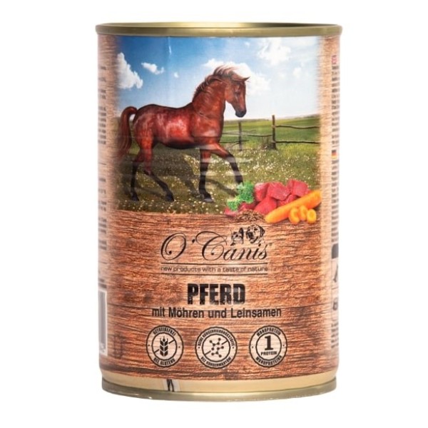 O'CANIS Horse meat with vegetables and ...